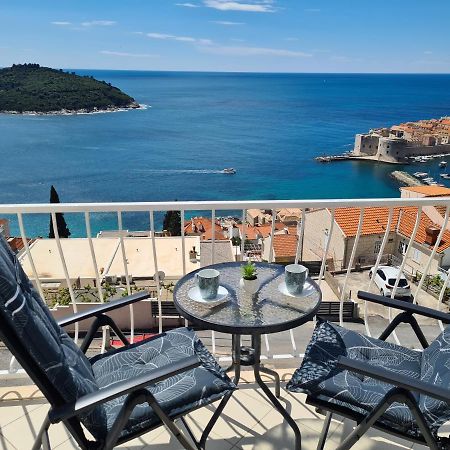 Panoramic Sea And Old Town View Dubrovnik Exterior foto