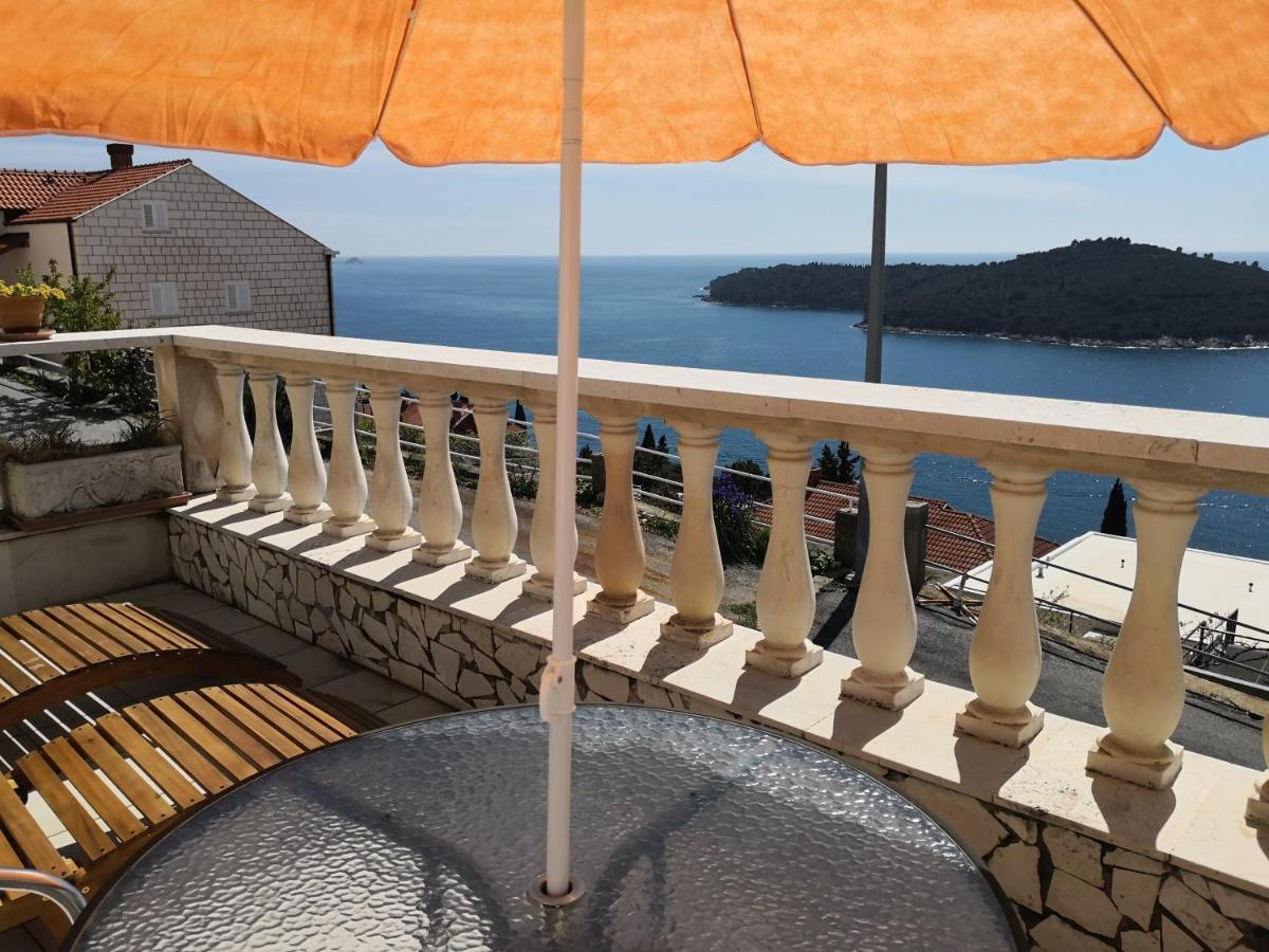 Panoramic Sea And Old Town View Dubrovnik Exterior foto