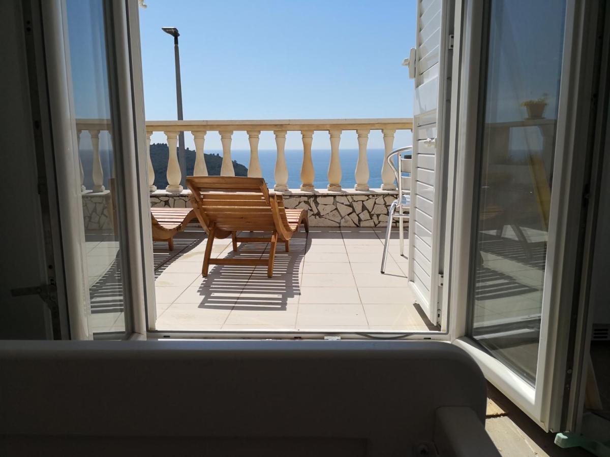 Panoramic Sea And Old Town View Dubrovnik Exterior foto